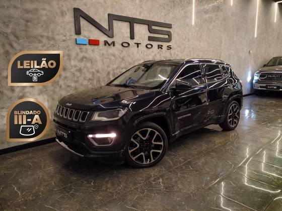 JEEP COMPASS 2.0 16V FLEX LIMITED AUTOMÁTICO JEEP COMPASS 2.0 16V FLEX LIMITED AUTOMÁTICO